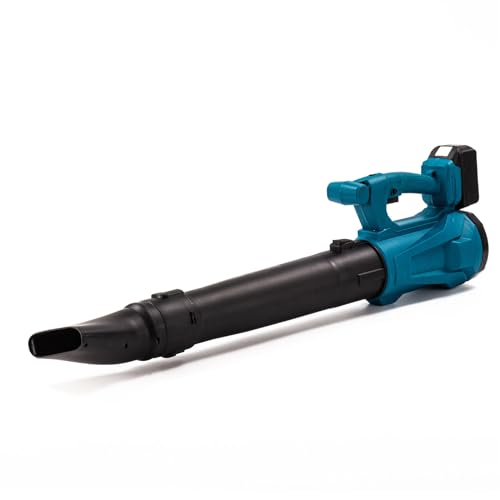 Professional Akku-Laubbläser für Makita 18V, Makita Akku Gebläse Akku-Laubsauger (Luftgeschwindigkeit 27-50m/s, Luftmenge 5.8-12.2 m³/min,ohne Akkus und Ladegerät), für Säubern im Außenbereich von Honeyhouse