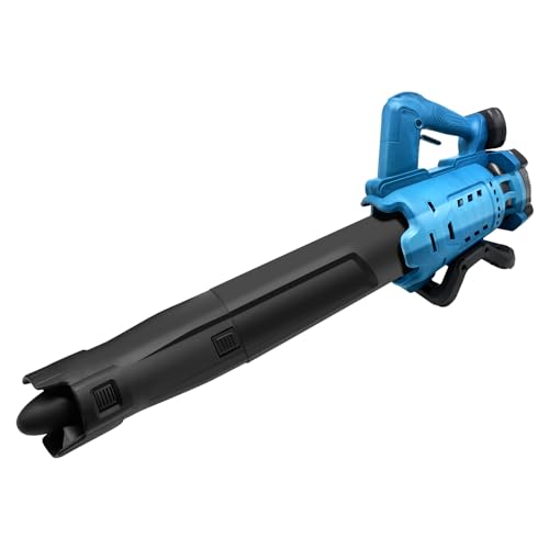 Professional Akku-Laubbläser kompatibel mit 18V makita akku | Bürstenloser Motor Blas-Luftstrom bis zu 306km/h,Verstellbare Düse, Stufenlose Geschwindigkeit | Für einfaches Säubern im Außenbereich von Honeyhouse