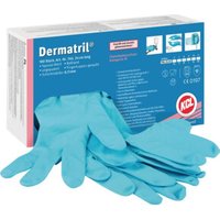 Einweghandschuhe Dermatril 740 Gr.11 blau Nitril EN 374,EN 455 Kat.III von Honeywell