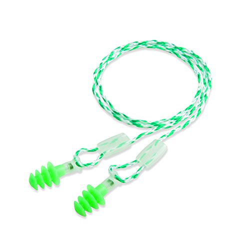 Honeywell 1005328 Bilsom 656S Nst Reusable Plug Corded - Multi-Colour (10 Pairs) von Honeywell Howard Leight