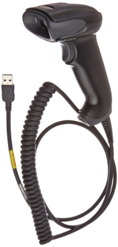 Honeywell 1250G-2USB-1 1D, black scanner (1250g-2), flex neck presentation stand (STND-15F03-009-4), USB Type A 3m coiled cable (CBL-500-300-C00) and documentation 1250G SCANNER 1D BLACK von Honeywell