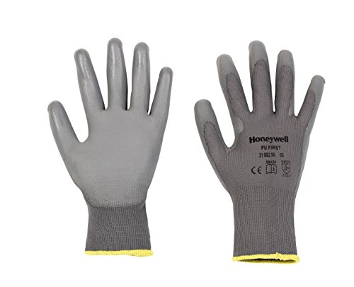 Honeywell 2100250–08 Größe 8 PU First Strick Handschuhe – Grau P, 2100250-08 von Honeywell