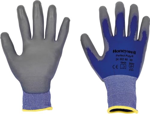Honeywell 2400260–10 Perfekte Poly Haut Handschuh – Blau (10) von Honeywell
