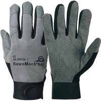 Honeywell - 640/10 Kunstlederhandschuhe RewoMech 640 Gr.10 schwarz/grau Kunstle von Honeywell