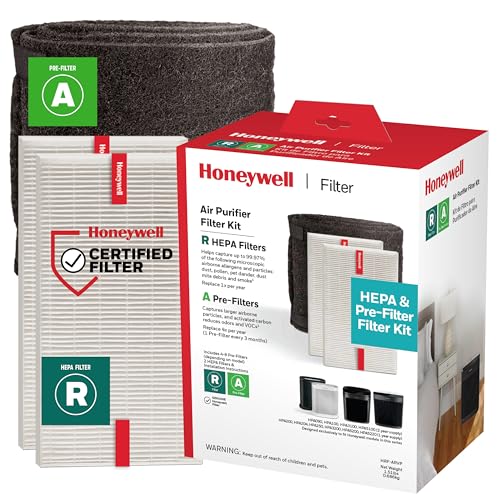 Honeywell HEPA Luftreiniger Filter Value Kit - Enthält 2 R HEPA Filter und 1 A Vorfilterrolle mit Schneidschablone Honeywell HEPA Luftreiniger Filter Value Kit - Enthält 2 R HEPA Filter und 1 A Vorfilterrolle mit Schneidschablone von Honeywell
