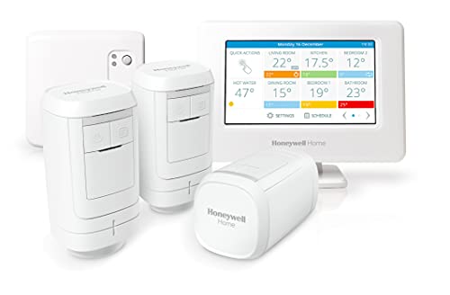 Honeywell Home THR99C3013 Intelligentes Thermostat-Set evohome WiFi und Kesselrelais-Modul, spart Energie und Geld, Weiß von Honeywell