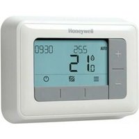 Ademco Raumthermostat T4 verdrahtet mit Umschaltkontakt T4H110A1023 von Honeywell