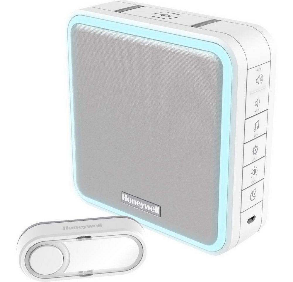 Honeywell Smart Home Türklingel Funk-Gong-Set mit Klingeltaster DC915S von Honeywell