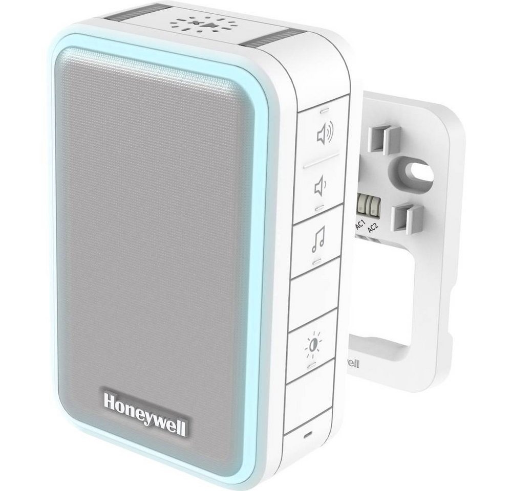 Honeywell Türgong Gong mit Lichtring DW315S, Weiß, Grau von Honeywell