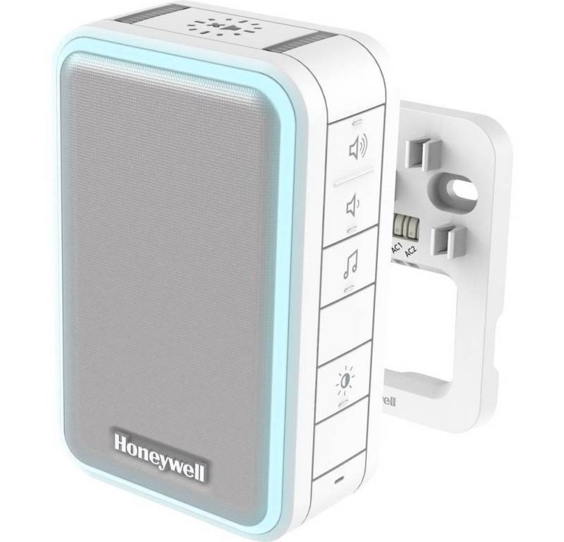 Honeywell Türgong Gong mit Lichtring DW315S, Weiß, Grau von Honeywell