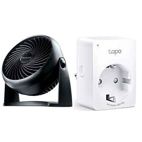 Honeywell TurboForce Turbo-Ventilator + TP-Link Tapo P110 Smart WLAN Steckdose mit Energieverbrauchskontrolle von Honeywell