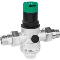 Resideo Druckminderer D06FI mit Einstellanzeige, Edelstahl, A, R 1 1/2" von Honeywell