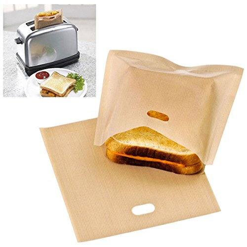 Wiederverwendbare Toaster Tasche Sandwich Taschen Antihaft Brot Tasche Toastheizung Lebensmittel Taschen von Honfitat