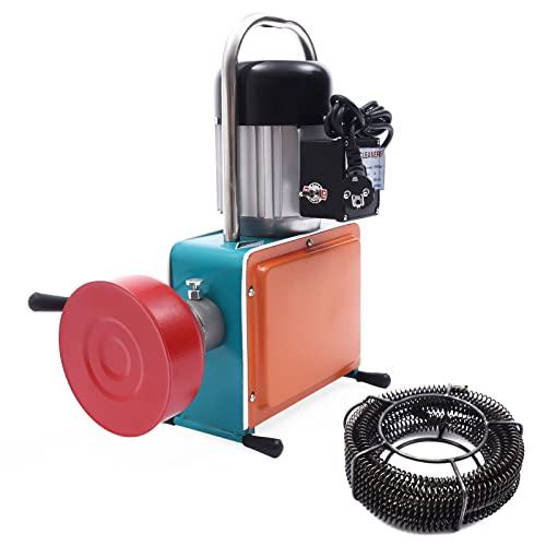 1000W Elektrische Rohrreinigungsmaschine, 20-150mm Rohrreinigungsmaschine 400r/min Abflussreinigungsspirale, Abflussreiniger geeignet für Innenabwasserleitungen, Gemüsepools 1000W Elektrische Rohrreinigungsmaschine, 20-150mm Rohrreinigungsmaschine 400r/min Abflussreinigungsspirale, Abflussreiniger geeignet für Innenabwasserleitungen, Gemüsepools von HongKKon