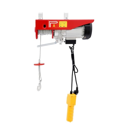 Elektrische Seilwinde, 1300W Elektrisches Hebezeug 10m/Minute Seilzug Motorwinde, Tragkraft 800Kg, Hubhöhe 12m, Kettenzug Motorwinde für Fabriken, Werkstätten, Autoherstellern Elektrische Seilwinde, 1300W Elektrisches Hebezeug 10m/Minute Seilzug Motorwinde, Tragkraft 800Kg, Hubhöhe 12m, Kettenzug Motorwinde für Fabriken, Werkstätten, Autoherstellern von HongKKon