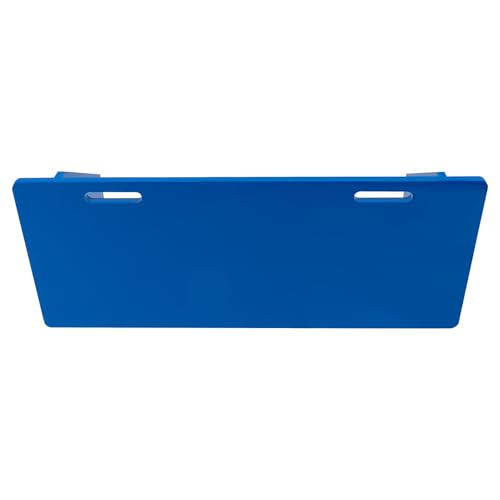 FußBall Rebound Board, 100 * 40 * 40cm HDPE FußBall-TrainingsgeräT Faltbare Tragbare FußBall-Rebound-Wand, FußBall RüCkprallbrett kann für Junior-Training, Parks, Rasen (Blau) von HongKKon