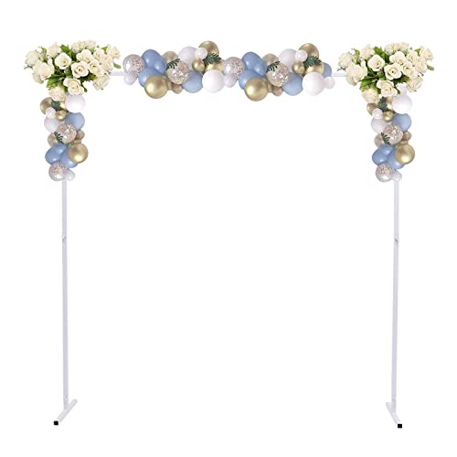 Goldener Hochzeitsbogen für Zeremonie, 200 X 200cm Hochzeitsbogen 106-200cm Verstellbare HöHe Traubogen Hochzeit, Metalltischbogen Gartenlaube für Hochzeiten, JubiläUme Goldener Hochzeitsbogen für Zeremonie, 200 X 200cm Hochzeitsbogen 106-200cm Verstellbare HöHe Traubogen Hochzeit, Metalltischbogen Gartenlaube für Hochzeiten, JubiläUme von HongKKon