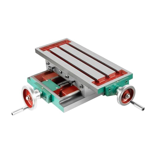 Kreuztisch FräStisch, FräStisch Arbeitstisch Maschine Multifunktions X Y Kreuztisch Bohrtisch Starke Kompatibilität, Bench Clamps kann zum Bohren, Abbohren, FräSen Von Nuten von HongKKon