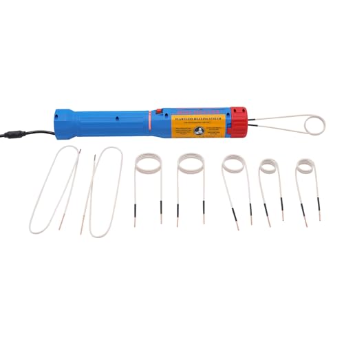 Magnetischer Induktionsheizer, 1100W Flameless Induction Heater Induktionsheizer-HandgeräTeset mit 8 Heizspulen für die ErwäRmung Von Rostigen Schrauben, Muttern, ZahnräDern Magnetischer Induktionsheizer, 1100W Flameless Induction Heater Induktionsheizer-HandgeräTeset mit 8 Heizspulen für die ErwäRmung Von Rostigen Schrauben, Muttern, ZahnräDern von HongKKon