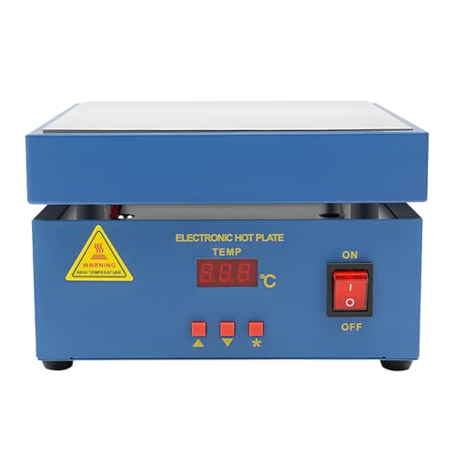 Vorwärmer Preheating Station, 800W PCB Heizstation 50-400 ° C digitale elektronische Plattenvorwärmstation, Schweißer-Heizplatte für Bauteilen, PCB-Demontage, Lötarbeiten Vorwärmer Preheating Station, 800W PCB Heizstation 50-400 ° C digitale elektronische Plattenvorwärmstation, Schweißer-Heizplatte für Bauteilen, PCB-Demontage, Lötarbeiten von HongKKon