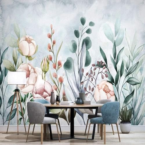 3D Tapete Wohnzimmer Sofa Blumen Blätter Landschaft Wohnzimmer Schlafzimmer Hintergrund Kunst Tapete-300Cm×210Cm 3D Tapete Wohnzimmer Sofa Blumen Blätter Landschaft Wohnzimmer Schlafzimmer Hintergrund Kunst Tapete-300Cm×210Cm von HongYouQi