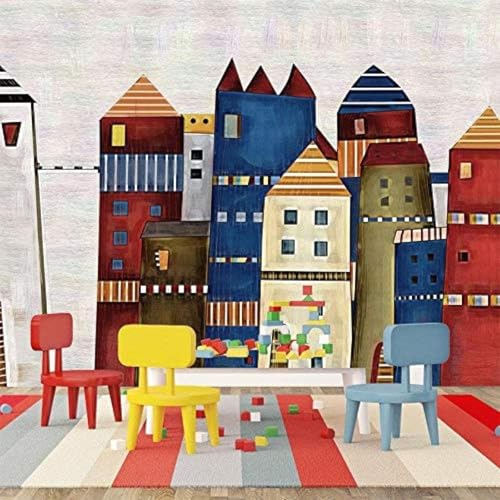 3D Wandbild Zuhause Wanddekoration Cartoon Haus Landschaft Sofa Tv Tapete Kunst Hintergrund Wand-300Cm×210Cm 3D Wandbild Zuhause Wanddekoration Cartoon Haus Landschaft Sofa Tv Tapete Kunst Hintergrund Wand-300Cm×210Cm von HongYouQi