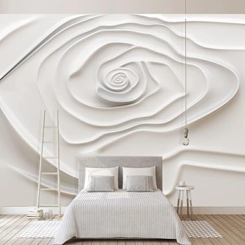 HongYouQi 3D Wohnzimmer Wandbild Heimdekoration Weiße Blume Landschaft Schlafzimmer Wohnzimmer Moderne Tapete-150Cm×105Cm HongYouQi 3D Wohnzimmer Wandbild Heimdekoration Weiße Blume Landschaft Schlafzimmer Wohnzimmer Moderne Tapete-150Cm×105Cm von HongYouQi
