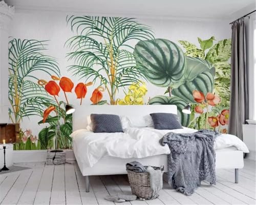 HongYouQi Grüne Pflanzen Blätter 3D Moderne Wandmalerei Dekoration Schlafzimmer Arbeitszimmer Wohnzimmer Büro Hintergrund-200Cm×140Cm HongYouQi Grüne Pflanzen Blätter 3D Moderne Wandmalerei Dekoration Schlafzimmer Arbeitszimmer Wohnzimmer Büro Hintergrund-200Cm×140Cm von HongYouQi