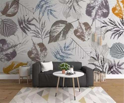 HongYouQi Pflanzen Blätter 3D Startseite Tapete Sofa Tv Schlafzimmer Wohnzimmer Hintergrund-300Cm×210Cm HongYouQi Pflanzen Blätter 3D Startseite Tapete Sofa Tv Schlafzimmer Wohnzimmer Hintergrund-300Cm×210Cm von HongYouQi