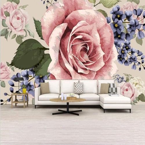 HongYouQi Rote Rose Blumen 3D Moderne Tapete Wohnkultur Kreatives Wohnzimmer Sofa Tv Hintergrund-250Cm×170Cm HongYouQi Rote Rose Blumen 3D Moderne Tapete Wohnkultur Kreatives Wohnzimmer Sofa Tv Hintergrund-250Cm×170Cm von HongYouQi