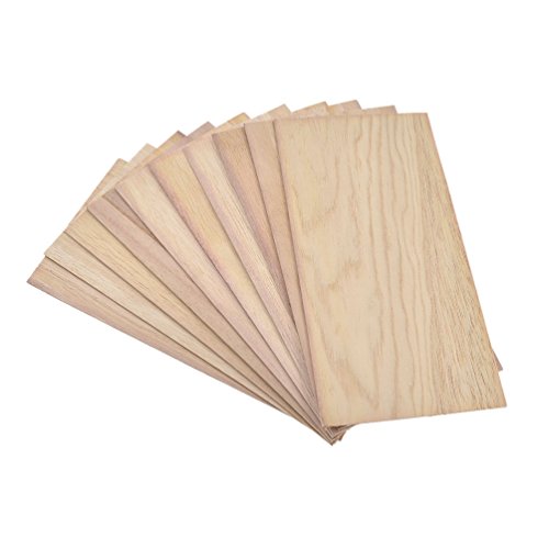 Hongma 10pcs Holzplatten 1.5mm zum Basteln Flugzeug Modell Puzzle Handwerk DIY von Hongma