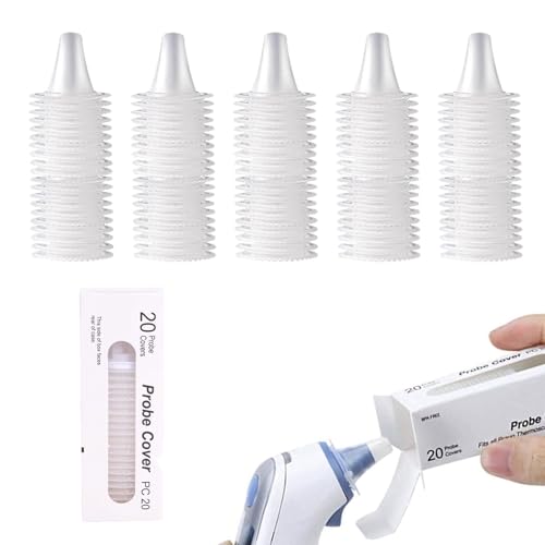 100 Stück Braun Fieberthermometer Schutzkappen,Ersatzschutzkappen,Einwegabdeckungen,Braun Thermoscan Schutzkappe,Fieberthermometer Ohr,Schutzkappen für BraunOhrthermometer 100 Stück Braun Fieberthermometer Schutzkappen,Ersatzschutzkappen,Einwegabdeckungen,Braun Thermoscan Schutzkappe,Fieberthermometer Ohr,Schutzkappen für BraunOhrthermometer von Hongoen
