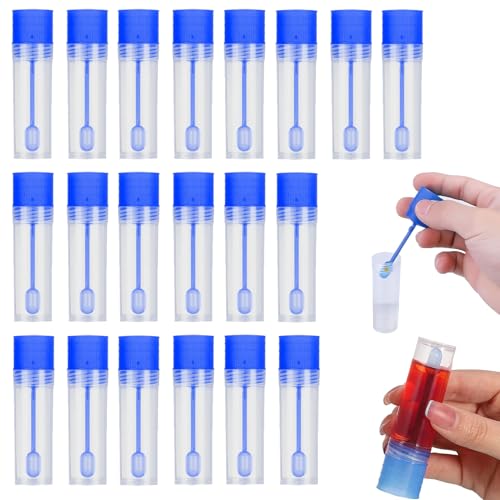 20 Stück Stuhlprobenröhrchen,Probenröhrchen 15ml Kotprobenröhrchen,Kotprobenröhrchen Hund und Katze,Kotröhrchen Hund,Stuhlröhrchen mit Löffel,für Stuhlprobe Haustiere zum Testen 20 Stück Stuhlprobenröhrchen,Probenröhrchen 15ml Kotprobenröhrchen,Kotprobenröhrchen Hund und Katze,Kotröhrchen Hund,Stuhlröhrchen mit Löffel,für Stuhlprobe Haustiere zum Testen von Hongoen