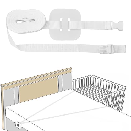 Hongoen Babybett Zubehör,6M Gurt für Babybett,Strap for Baby Bed,Beistellbett Befestigung,Beistellbetten-Gurt,Fester Gurt für Kinderbett,Beistellbett Befestigung Fixed Strap für Kinderbett Hongoen Babybett Zubehör,6M Gurt für Babybett,Strap for Baby Bed,Beistellbett Befestigung,Beistellbetten-Gurt,Fester Gurt für Kinderbett,Beistellbett Befestigung Fixed Strap für Kinderbett von Hongoen