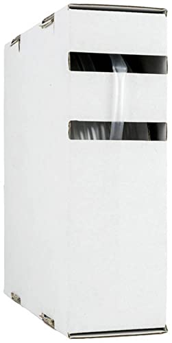 Hongshang 21111134098 Schrumpfschlauch ohne Kleber transparent 25,40mm 12,70mm Schrumpfrate 2:1 5m von Hongshang