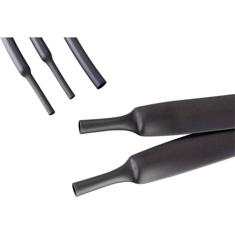 Hongshang Art002072 Schrumpfschlauch Ohne Kleber Schwarz 75 Mm 22 Mm Schlauch B-Ware von Hongshang