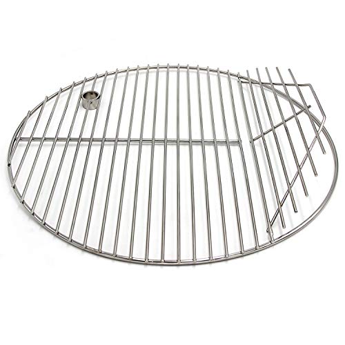 Hongso 49,5 cm 304 Edelstahl Runde Grillroste Grillrost für Akorn Kamado Keramikgrill, Pit Boss K24, Louisiana Grills K24, Holzkohlegrill 16620 und andere 50,8 cm Holzkohlegrill, SCGSCGSCG. 195 cm von Hongso