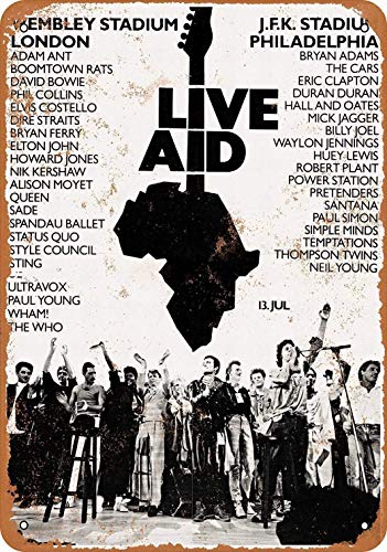 None Brand Live Aid Concert Blechschild Retro Metall Wanddekor Tin Zeichen Vintage Plaque Wandaufkleber Geschenk Yard Bar Pub Cafe Home Decor None Brand Live Aid Concert Blechschild Retro Metall Wanddekor Tin Zeichen Vintage Plaque Wandaufkleber Geschenk Yard Bar Pub Cafe Home Decor von Hongxin