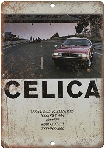 Noone Brand Toyota Celica Sales Retro Wanddekoration Metall Blechschild bemalt Kunst Poster Dekoration Plakette Warnung Cafe Garage Party Spiel Zimmer Türschilder Noone Brand Toyota Celica Sales Retro Wanddekoration Metall Blechschild bemalt Kunst Poster Dekoration Plakette Warnung Cafe Garage Party Spiel Zimmer Türschilder von Hongxin