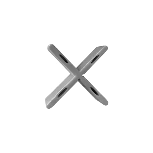 15mm Abstandhalter (50er-Packung) + Ausrichtungswerkzeuge – 3mm Abstand (Terrassen/Gehwege) (Grau) von Hongyun&Brick