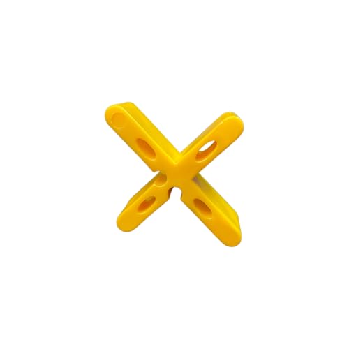 Professioneller hoher Pflasterabstandhalter,50 Stück pro Packung,15 mm Höhe,6 mm Breite,Kunststoffabstandhalter für Pflastersteine,Fliesenabstandhalter für präzisen Abstand bei Terrassen,Gehweg (Gelb) Professioneller hoher Pflasterabstandhalter,50 Stück pro Packung,15 mm Höhe,6 mm Breite,Kunststoffabstandhalter für Pflastersteine,Fliesenabstandhalter für präzisen Abstand bei Terrassen,Gehweg (Gelb) von Hongyun&Brick