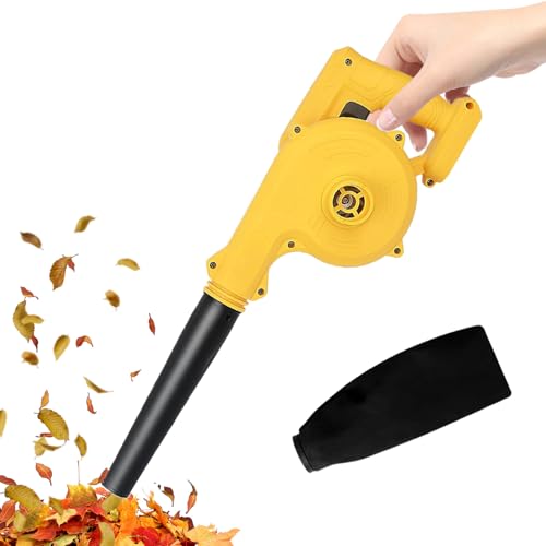 Akkubläser,Turbo Gebläse Funktion - Vielseitiger Tragbarer Bläser Für Grill Schnee Terrasse Garten Industriebereich PC Auto Reinigung von Honhoha