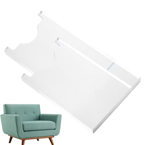 Couch Wand Abstandshalter | 2 Stück Klare Möbelschutz Wandschoner | Abstandhalter für Wohnzimmer Schlafzimmer Büro Sofa Tisch Bett Stuhl | Mieter Inneneinrichter von Honhoha