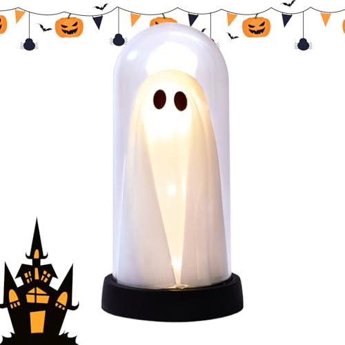 Halloween Deko,Leuchtender Schwebegeist Fürs Schlafzimmer - Gruselige Deko Für Zuhause, Unheimliche Halloween Dekoration Für Innen Außen Feste Partys Escape Room Küche Halloween Deko,Leuchtender Schwebegeist Fürs Schlafzimmer - Gruselige Deko Für Zuhause, Unheimliche Halloween Dekoration Für Innen Außen Feste Partys Escape Room Küche von Honhoha