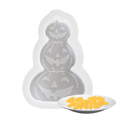 Halloween Formen Aus Silikon | Gussformen Für Kerzen,Silikonform Für Wachs, Gips, Seife von Honhoha
