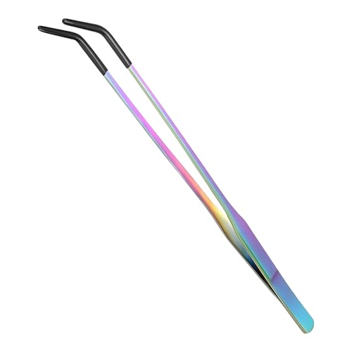 Honhoha Reptilien Fütterungszange, Lange Aquarium Pinzette, Mit Rutschfestem Silikonkopf Für Aquatische Pflanzen Spinnen Echsen Aquarium Haustiere Honhoha Reptilien Fütterungszange, Lange Aquarium Pinzette, Mit Rutschfestem Silikonkopf Für Aquatische Pflanzen Spinnen Echsen Aquarium Haustiere von Honhoha