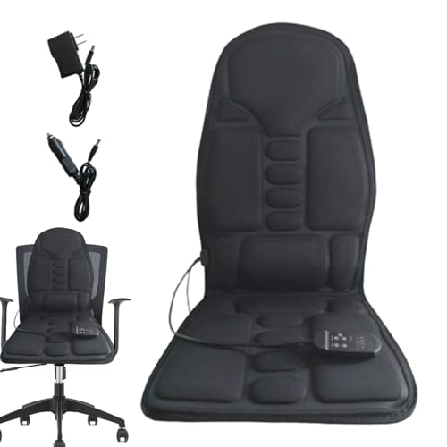 Honhoha Sitzmassagekissen Für Stühle, Sitzmassager Für Bürostuhl, 5 Punkt Wärmekissen Elektrische Muskelentspannung Für Frauen Männer Erwachsene Langsitzer Sportler Honhoha Sitzmassagekissen Für Stühle, Sitzmassager Für Bürostuhl, 5 Punkt Wärmekissen Elektrische Muskelentspannung Für Frauen Männer Erwachsene Langsitzer Sportler von Honhoha
