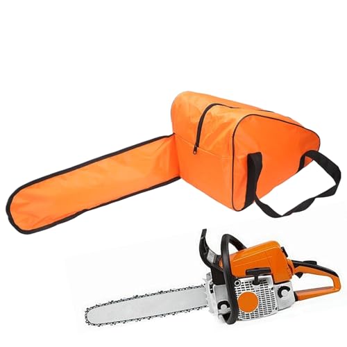 Kettensägentasche, Wasserdichte Tragetasche Mit Griffschutz Für Kettensäge, Leichte Aufbewahrungstasche Für Gartenscheren Werkzeug Gartenarbeit Outdoor Waldarbeiter Gärtner von Honhoha