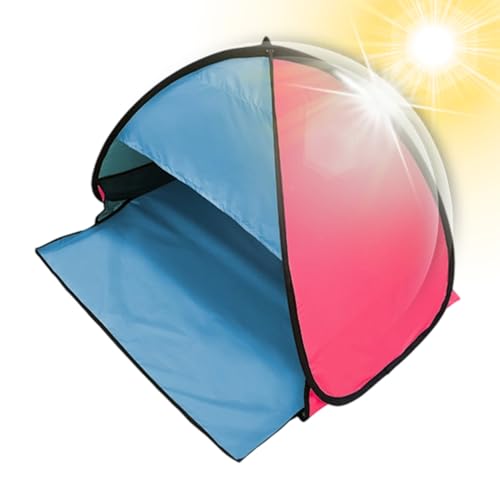 Schnellaufbau-Strandzelt,Gesichts- und Kopfschutz mit Sonnendach - Persönlicher UV Schutz Unterstand Mit Laptopschirm Für Outdoor Aktivitäten Und Wandern Schnellaufbau-Strandzelt,Gesichts- und Kopfschutz mit Sonnendach - Persönlicher UV Schutz Unterstand Mit Laptopschirm Für Outdoor Aktivitäten Und Wandern von Honhoha