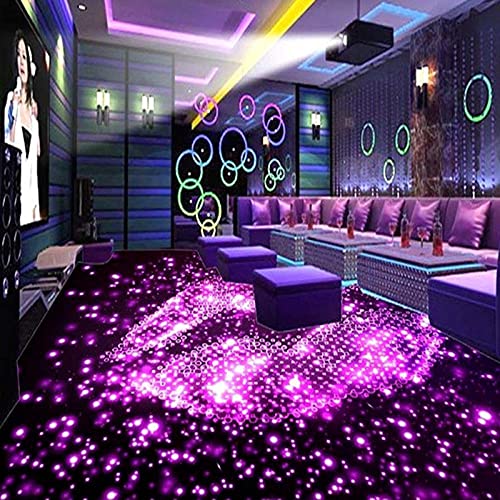 Benutzerdefinierte Große 3D-Bodenwandbild Ktv Bar Clubs Glitzertapete Tragen Rutschfeste Wasserdichte Selbstklebende 3D-Bodenfliesen Pvc-Tapete-200 * 140 Cm Selbstklebende Pvc-Tapete von Honony